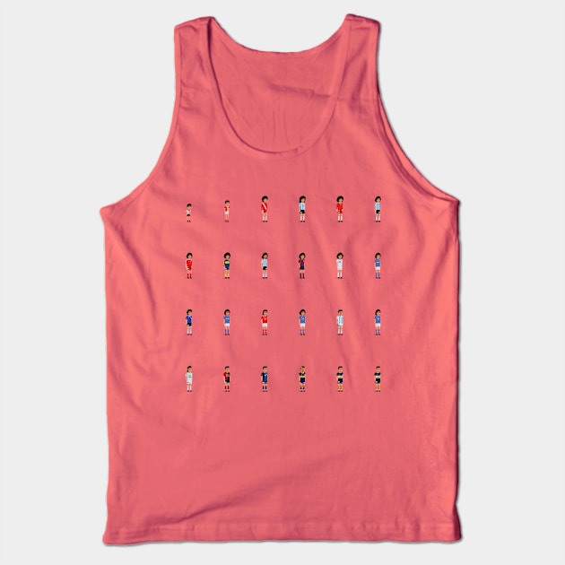 Maradona Tank Top by PixelFaces